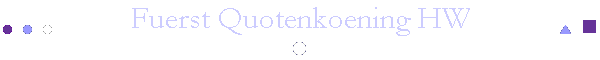 Fuerst Quotenkoening HW